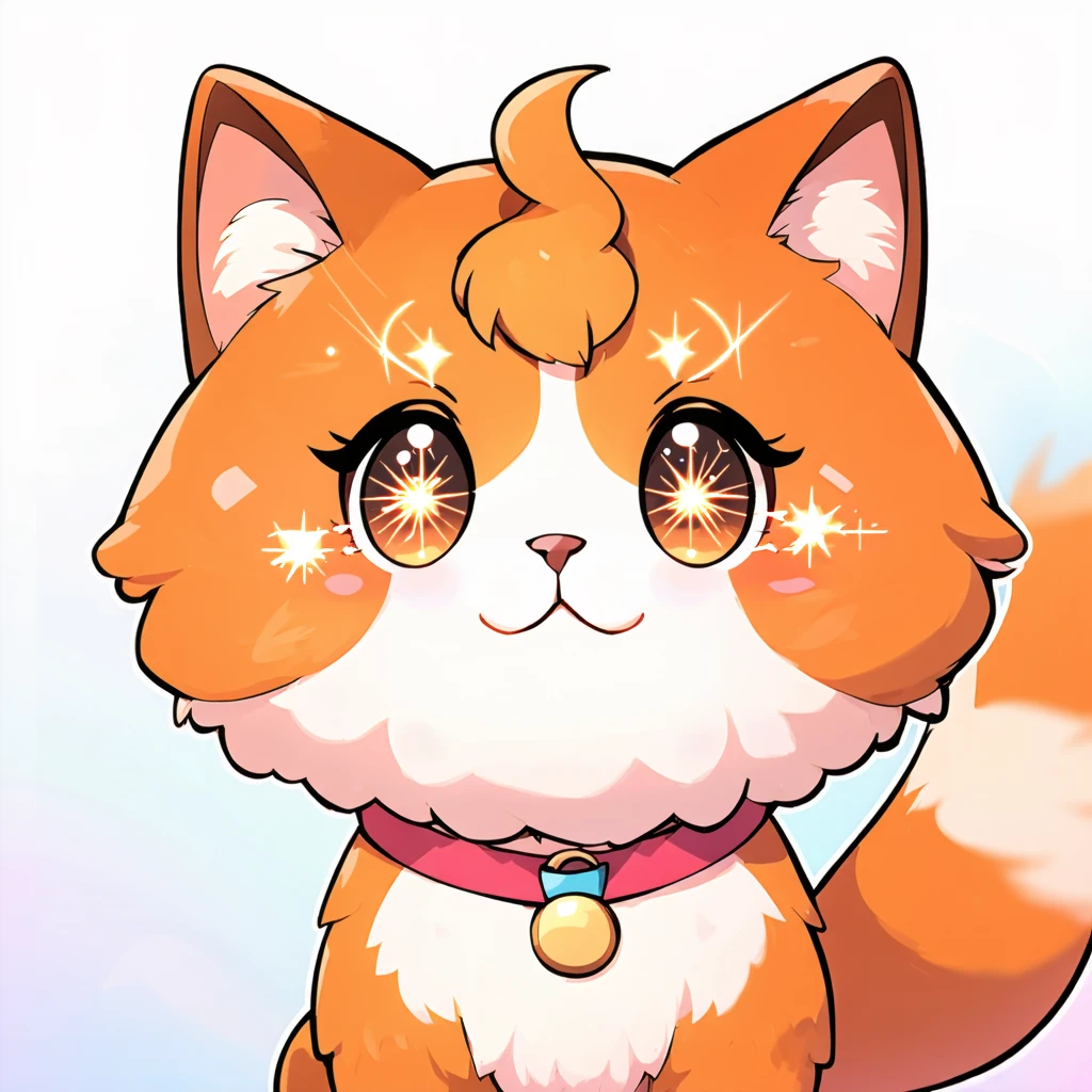 Pet Portrait in Cute Anime Style