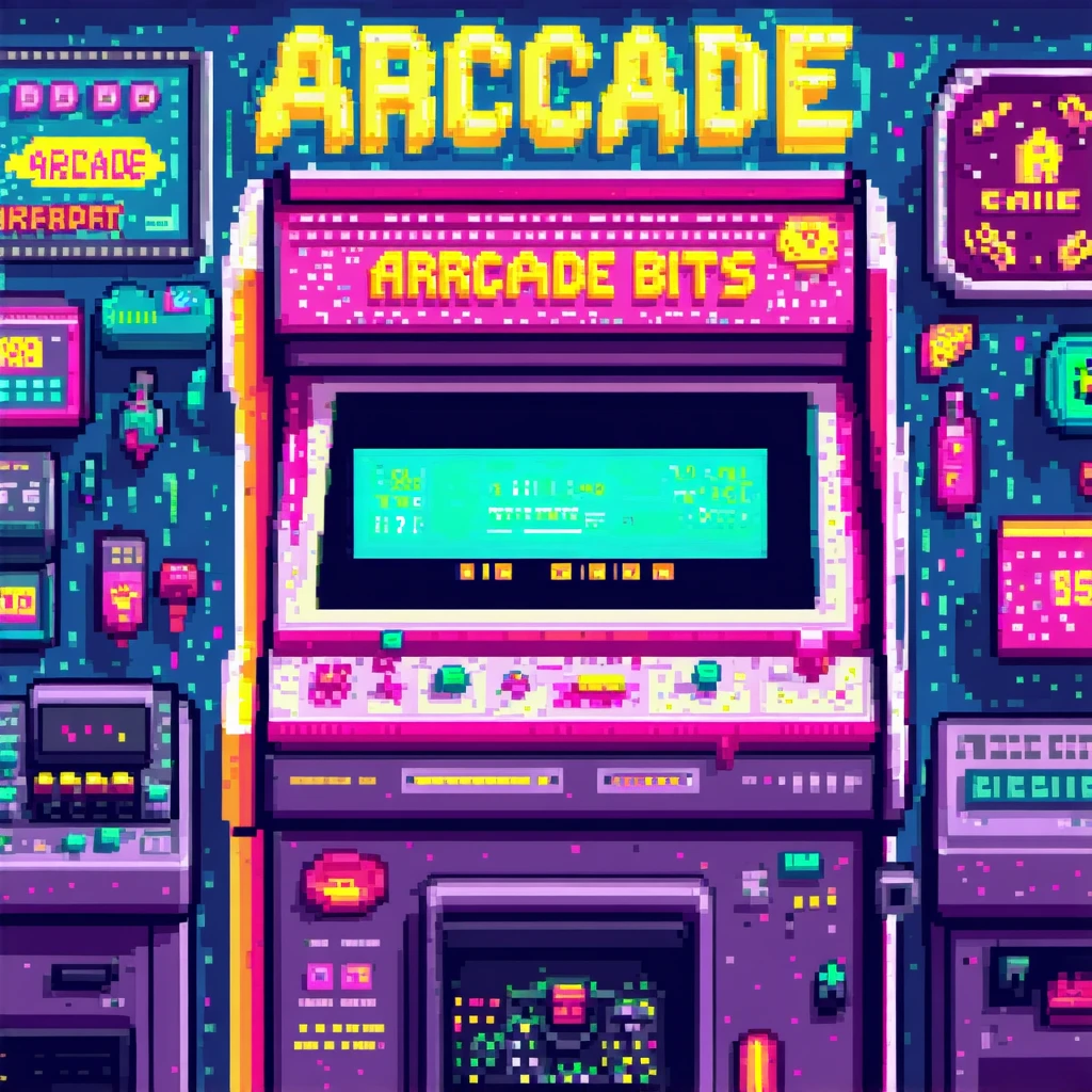 Affiche de rétro-gaming