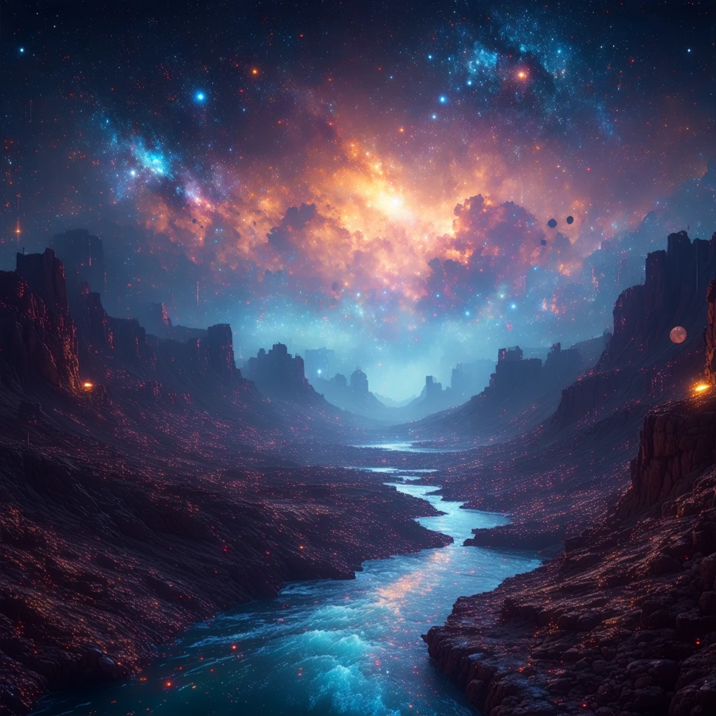 Music Album Cover for Ambient or Electronic Genres