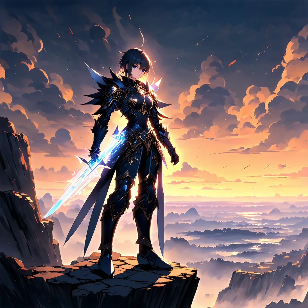 Fantasy Anime Character Design for a Video Game Protagonist
