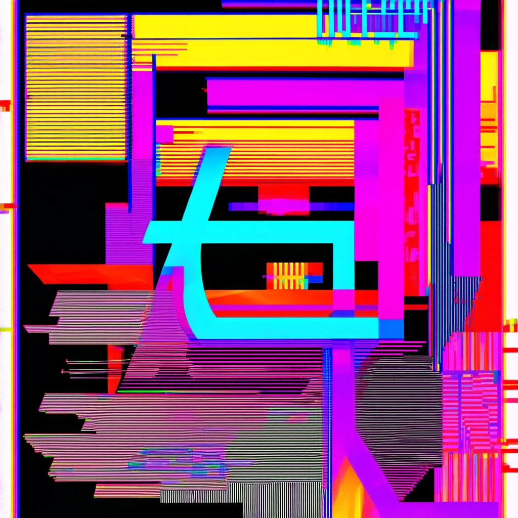 Promotional Poster for a Digital Art Exhibition