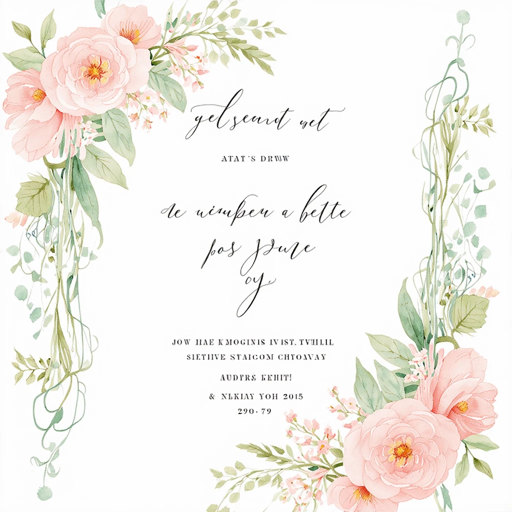 Event Invitation Artwork