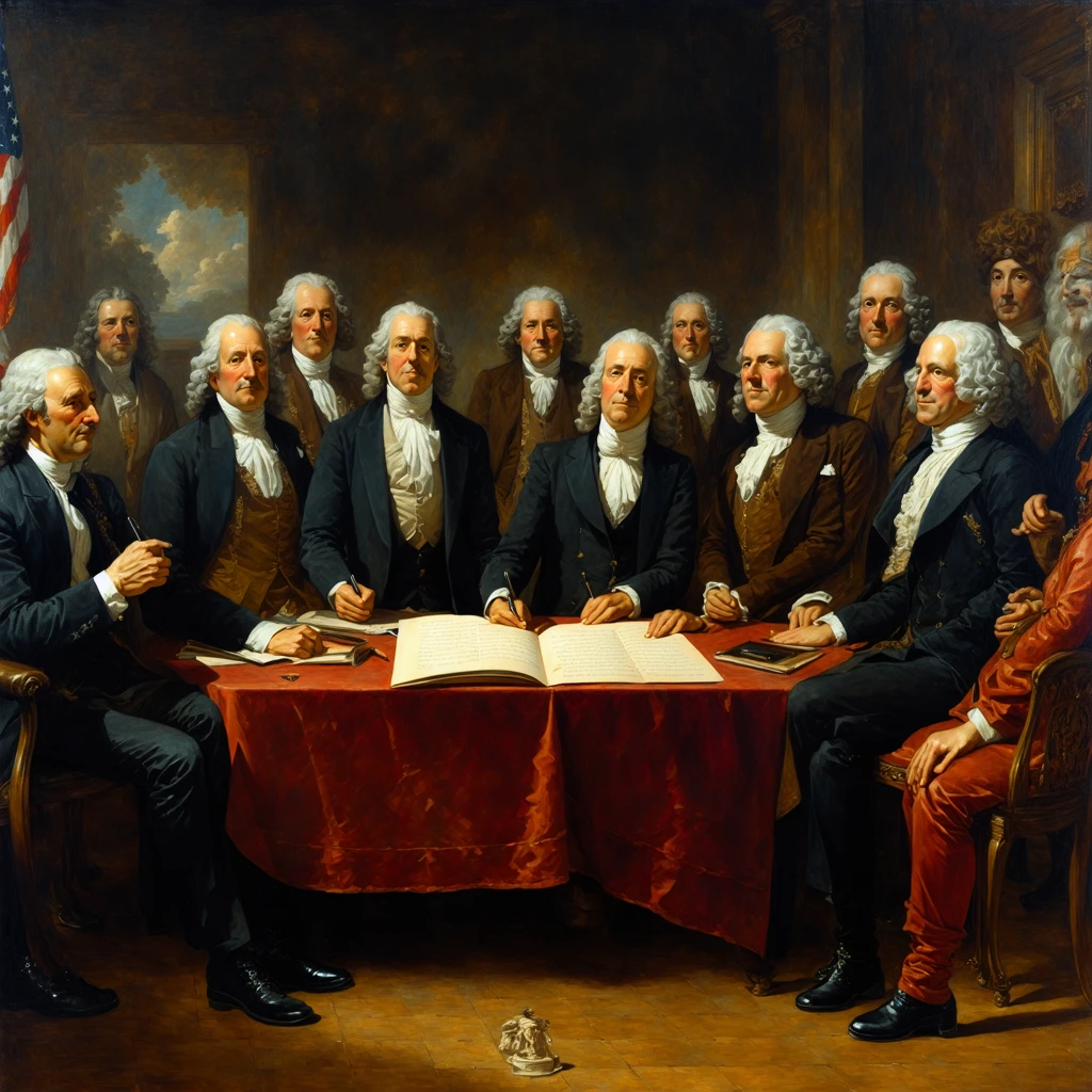 Signing of the Declaration of Independence