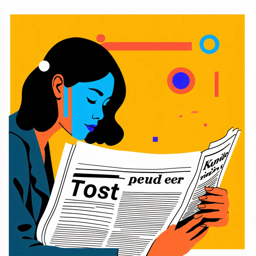 Ilustrație editorială pentru o revistă