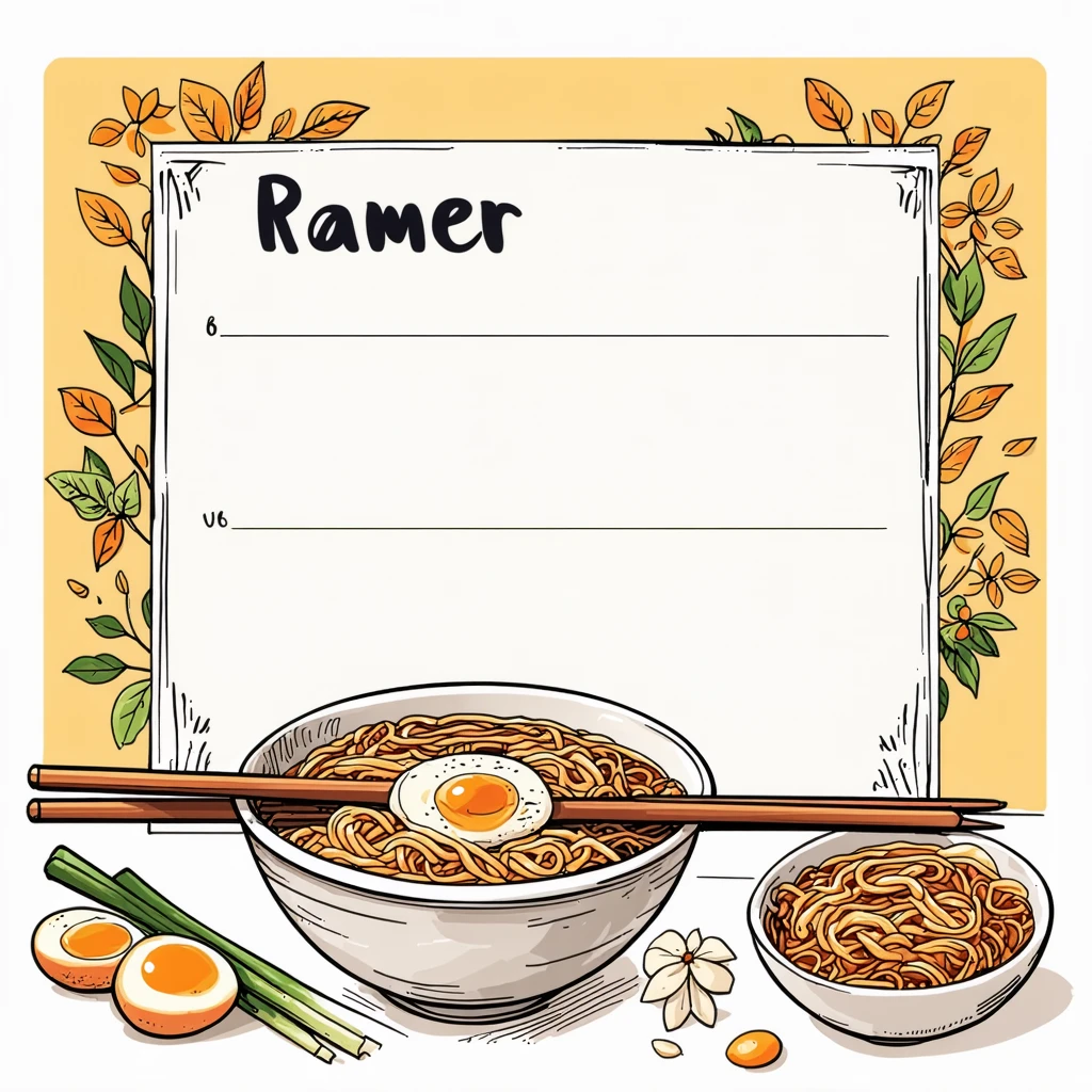 Illustrated Recipe Card