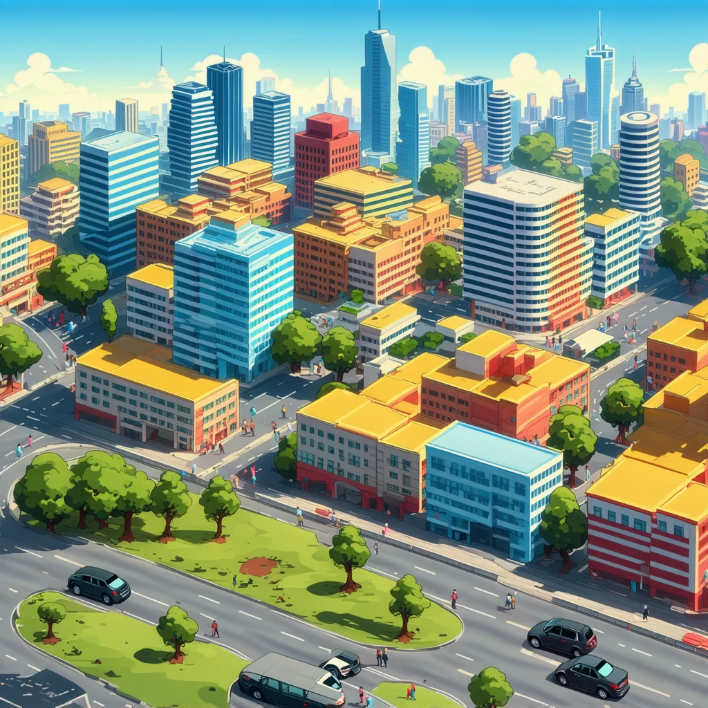 Cityscape Overview for Urban Planning