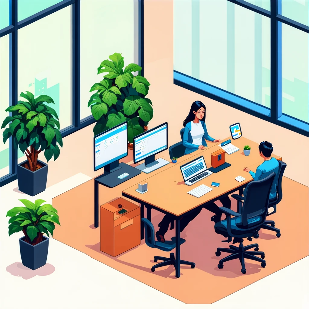 Modern Office Workspace