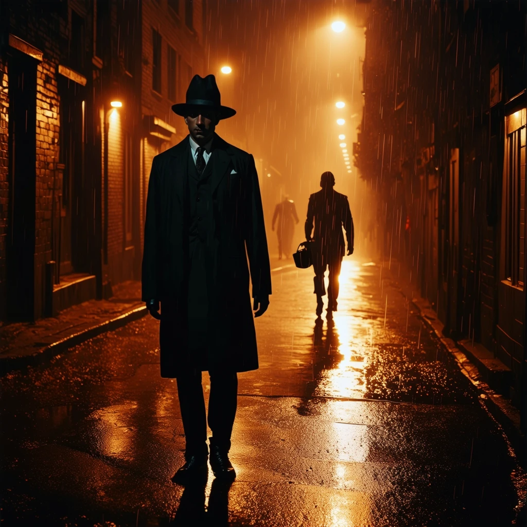 Noir-detektiivi stseen