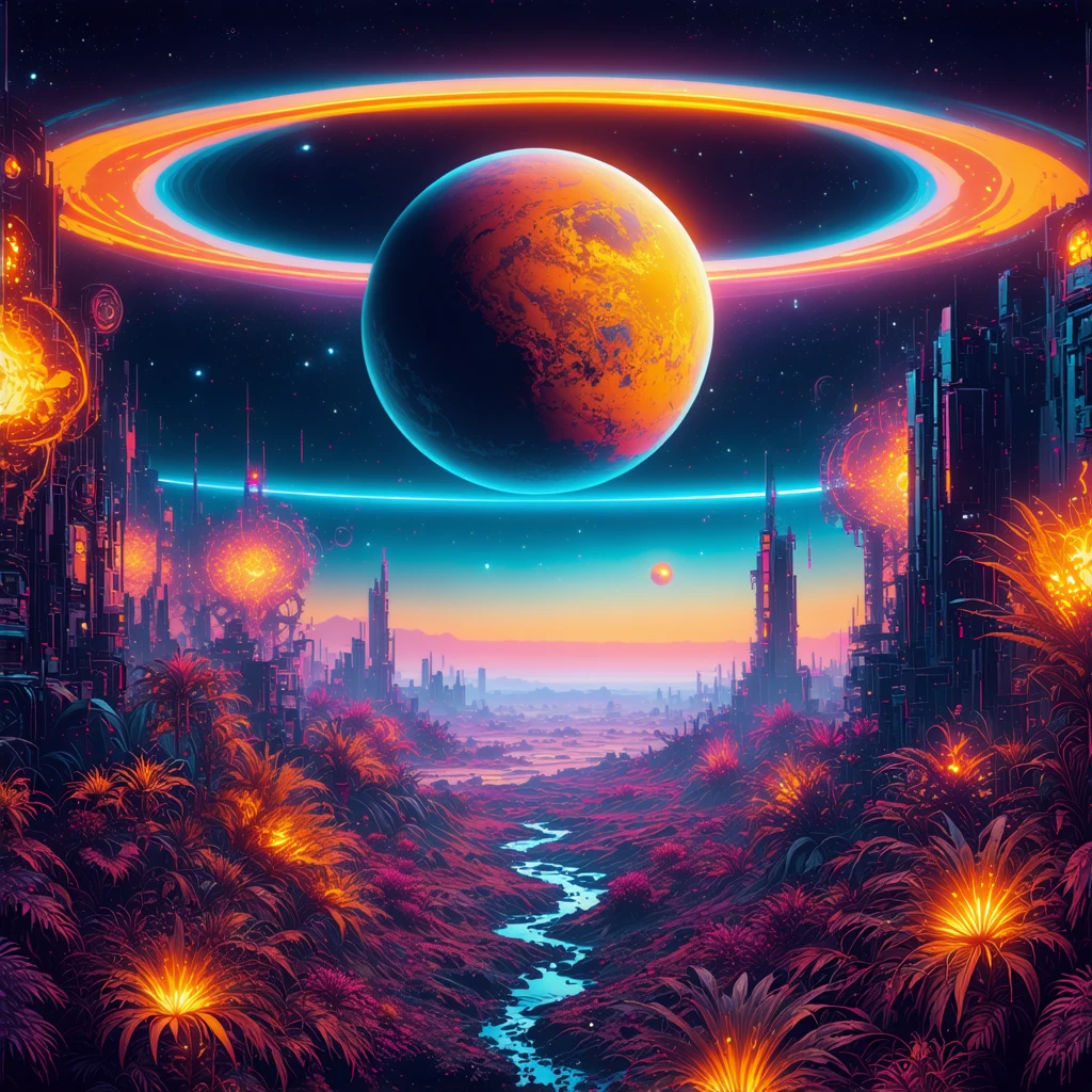 Sci-fi Book Cover: Alien Planet