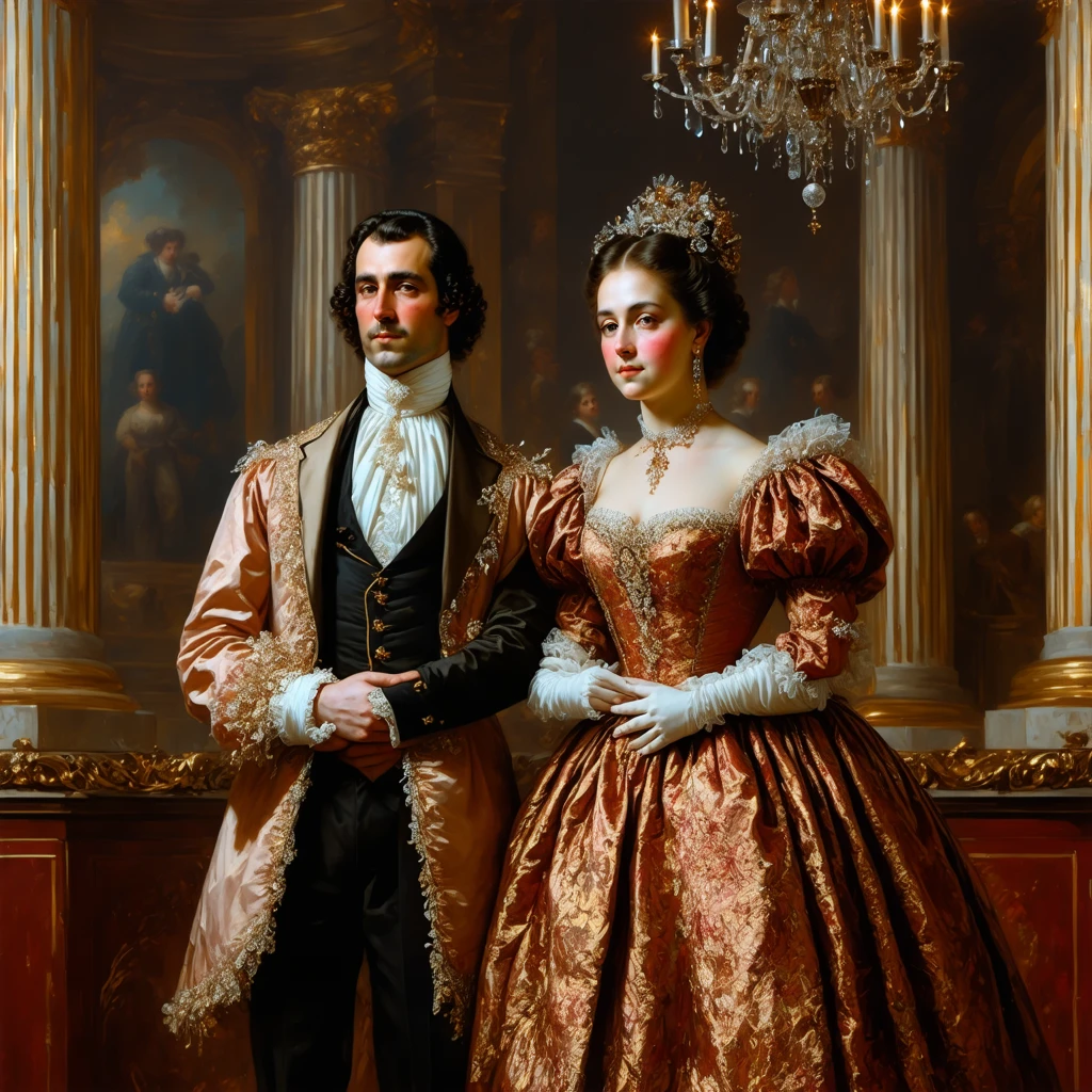 Promotional Posters for Period Dramas or Films