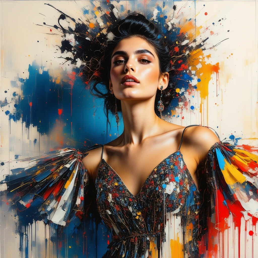 Fashion Photography with Painterly Twist for Magazines