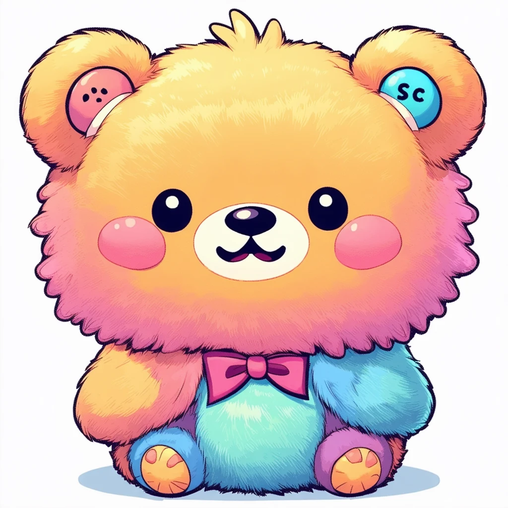 Plushy-style Character Design for Merchandise