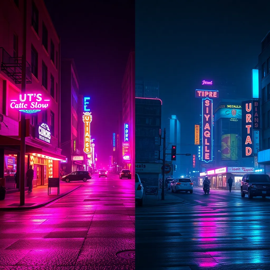 Retro Glow AI Image Generator