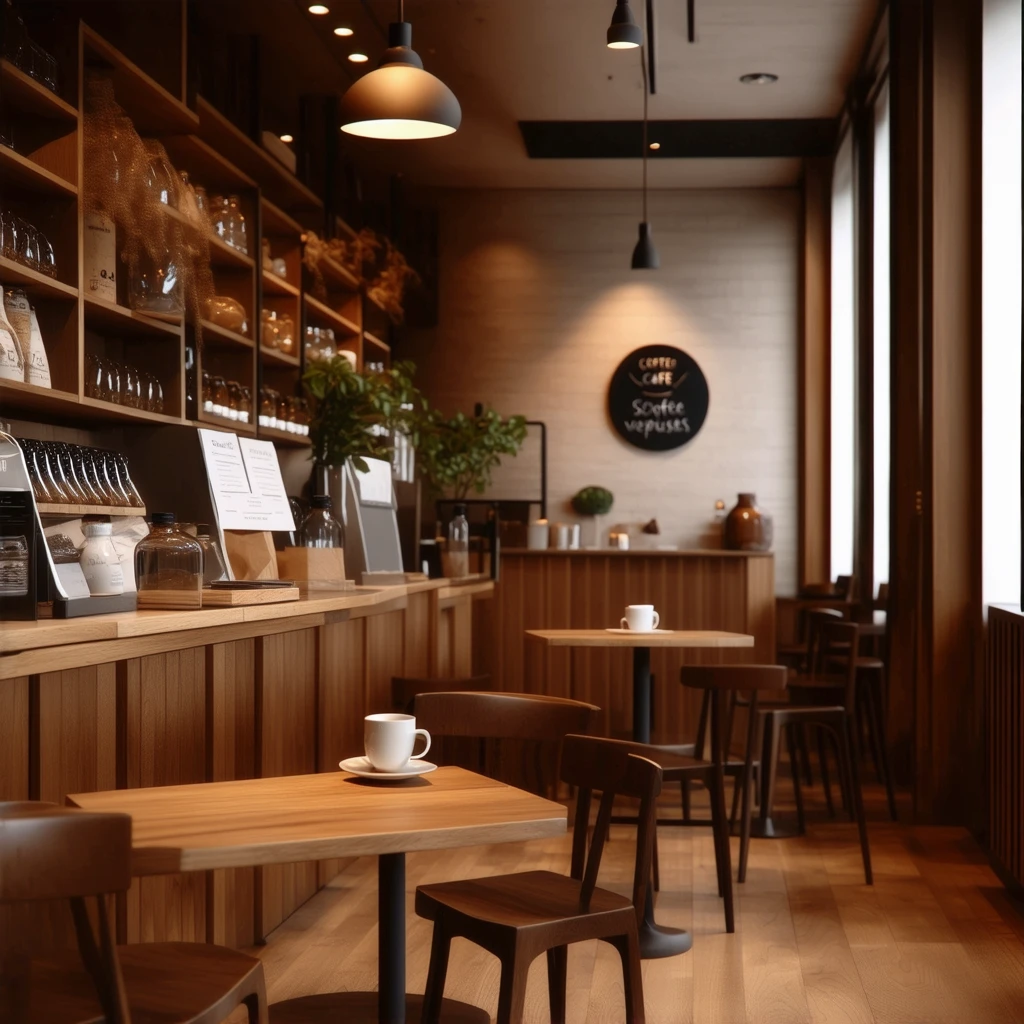Coffee Shop or Café Interior Photography