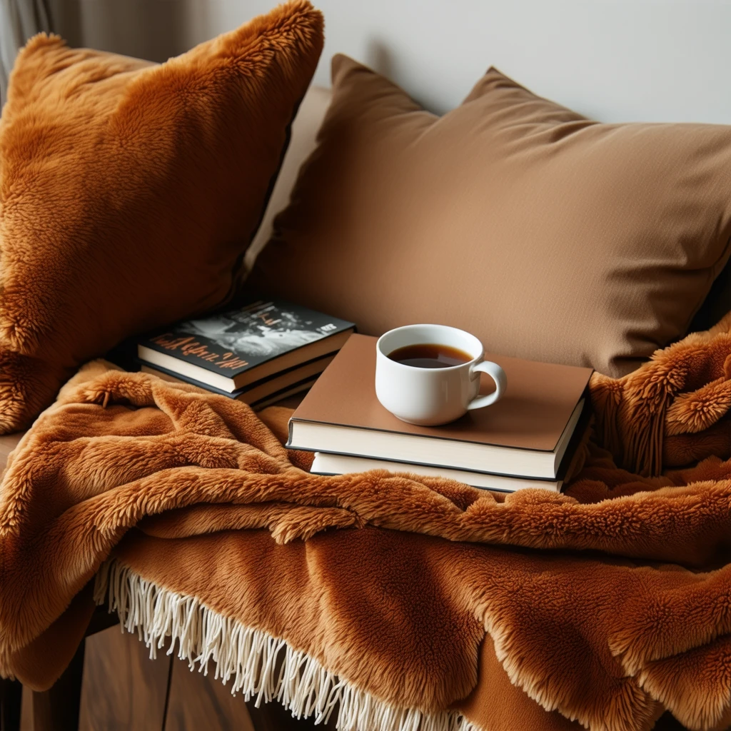Cozy Home Decor or Reading Nook Scenes