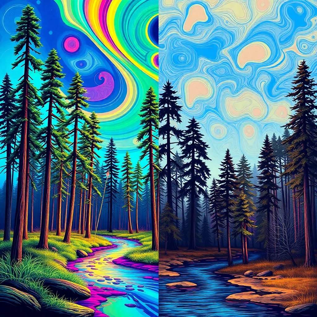 Trippy Illustration AI Image Generator