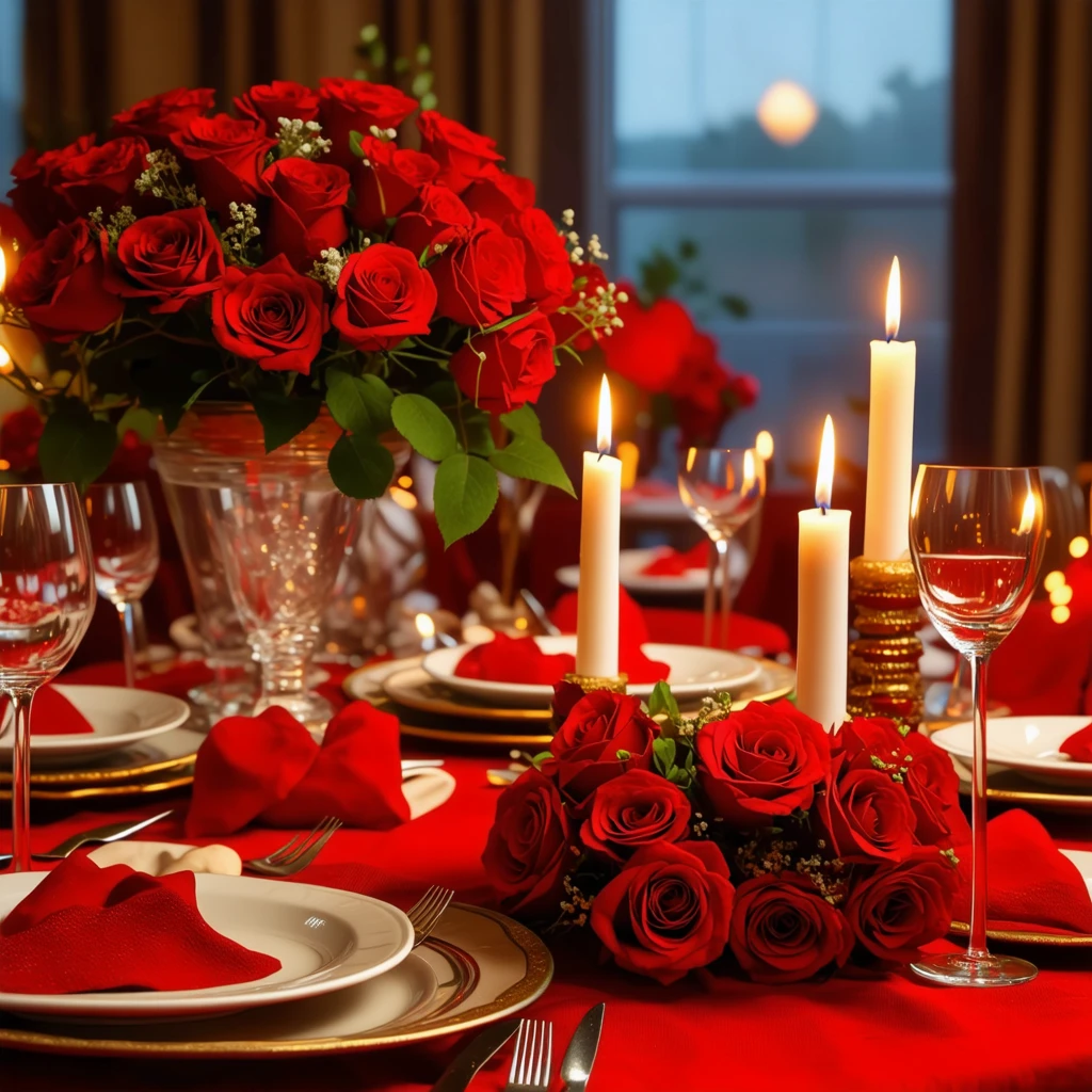 Romantic Dinner Setting Promotion