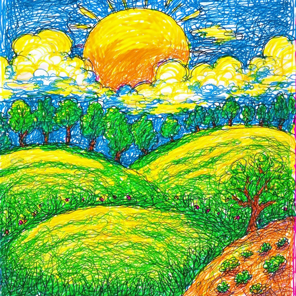 Playful Landscape Scenes